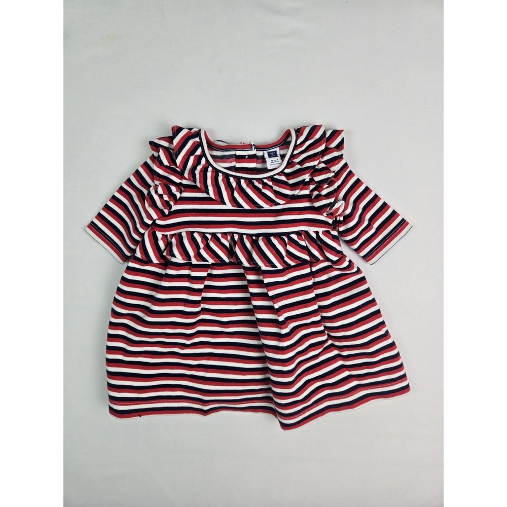 Janie & Jack red white blue girls dress NWOT 0 to 3 months toddler kids 4th July
